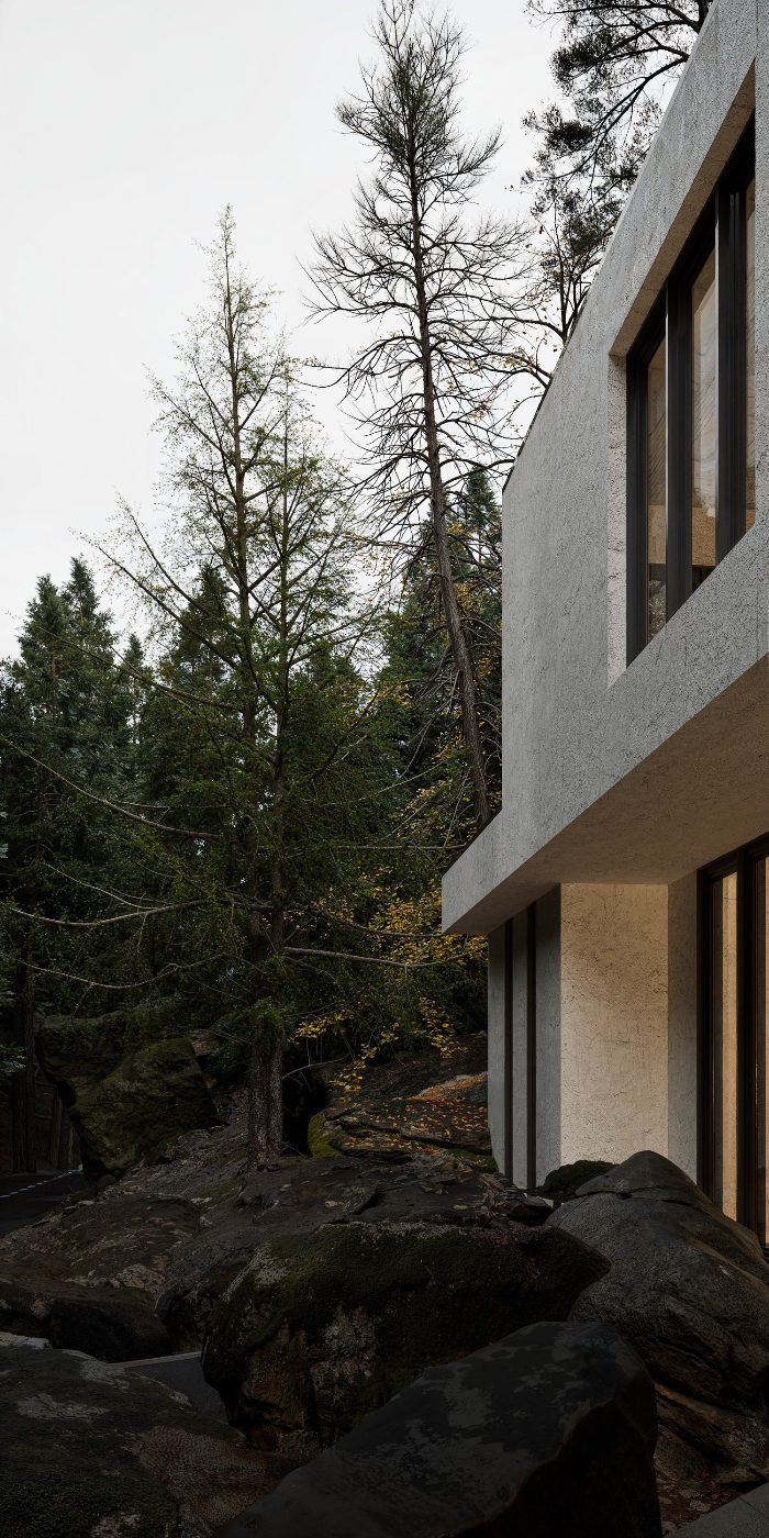 Villa Skoglø — forest edge