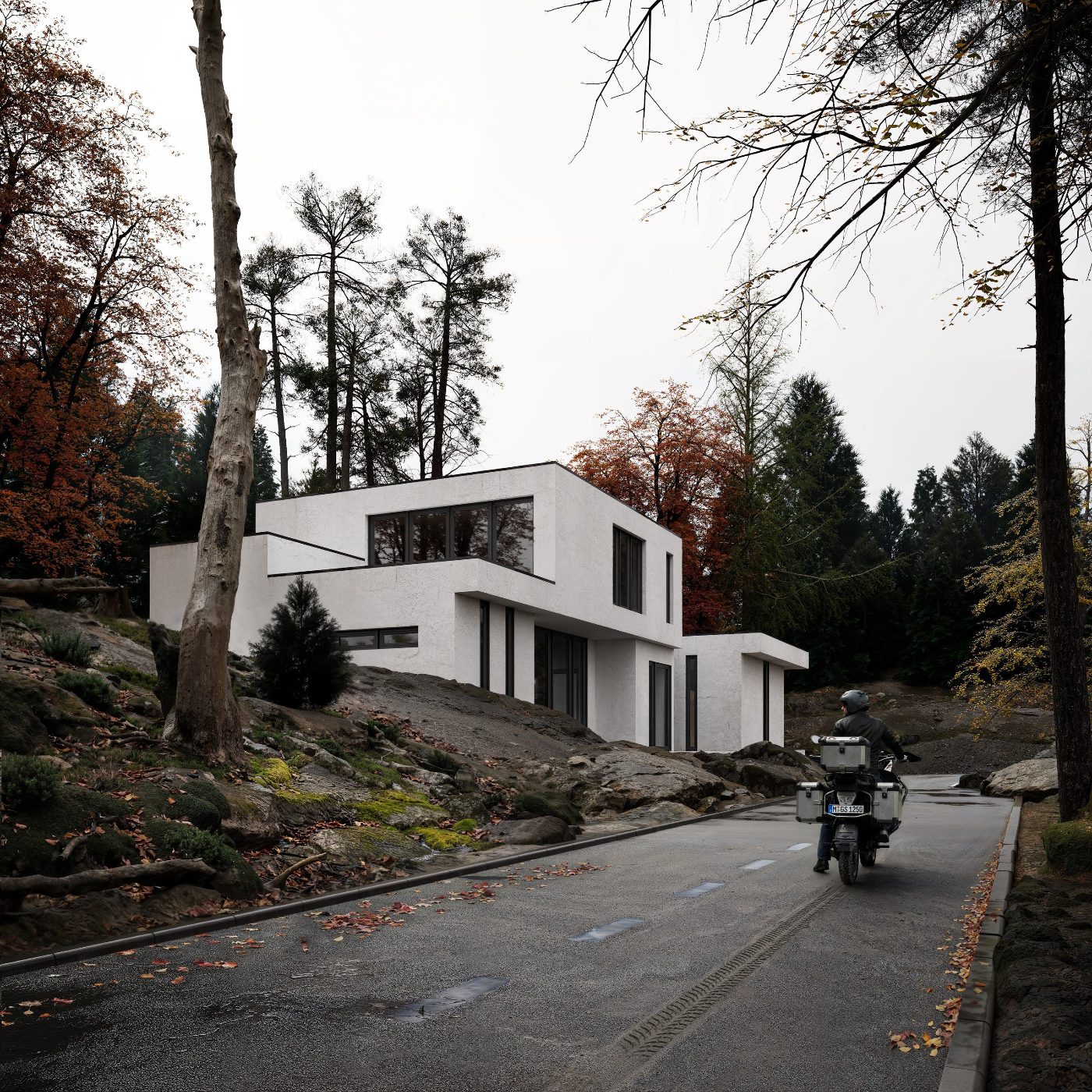 Villa Skoglø — exterior approach